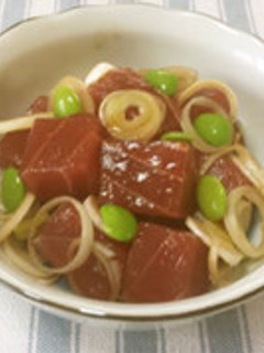 まぐろと長ねぎの中華あえ-レシピのメイン写真