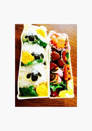 ♪簡単♪キャラ弁♪ショーン-レシピのメイン写真