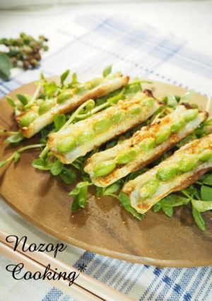 ちくわと枝豆のマヨチーズおつまみ-レシピのメイン写真