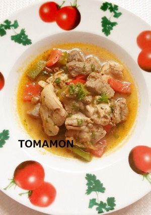 とまモンピューレ✿簡単ビーフチキンスープ-レシピのメイン写真