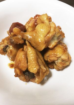 手羽元のサッパリ梅煮-レシピのメイン写真