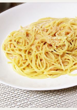 1番簡単？！明太クリームパスタ♡-レシピのメイン写真