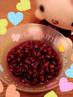 ♡たくさん作って冷凍保存♪粒あん♡-レシピのメイン写真