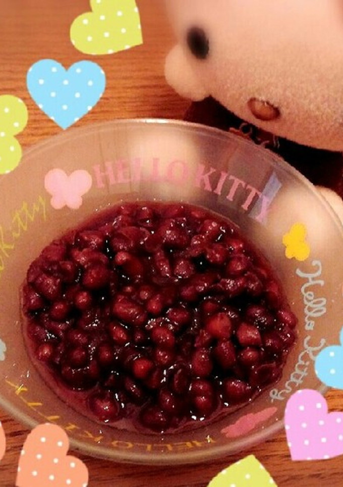 ♡たくさん作って冷凍保存♪粒あん♡-レシピのメイン写真