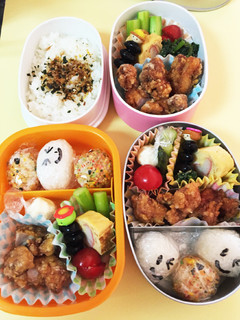 幼稚園☆唐揚げ弁当☆-レシピのメイン写真