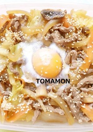 ルール健康フライパン✿時短めんつゆ牛丼-レシピのメイン写真