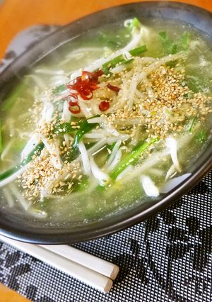 サッポロ一番夏の塩ラーメンDEさんまー麺-レシピのメイン写真