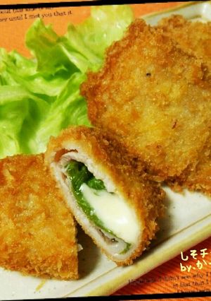 薄切り豚ロースを使った♪大葉チーズカツ-レシピのメイン写真