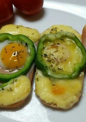 ベビーハムのハムエッグ風ミニ焼き☆改訂版-レシピのメイン写真