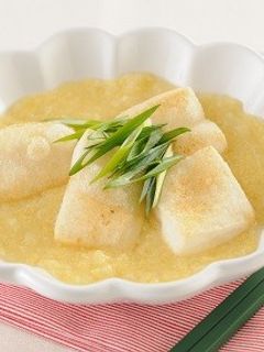 揚げもちの黄味おろしあんかけ-レシピのメイン写真