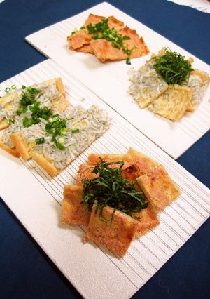 油揚げのかりかり焼き＊明太子＆しらす＊-レシピのメイン写真