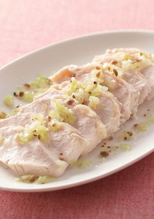 葱油鶏（ゆで鶏の葱油ソース）-レシピのメイン写真