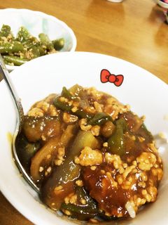 焼肉のたれで麻婆なす⊂⌒っ*-ω-)っ-レシピのメイン写真