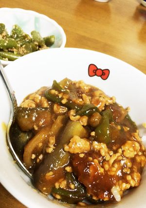 焼肉のたれで麻婆なす⊂⌒っ*-ω-)っ-レシピのメイン写真