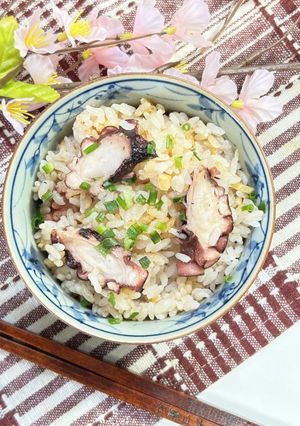 白だしの極上タコ飯🐙蛸の炊き込みご飯-レシピのメイン写真