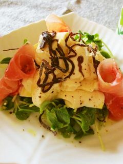 塩こんぶと豆腐でオリーブオイルサラダ-レシピのメイン写真