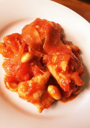 鶏肉のトマトソース煮-レシピのメイン写真