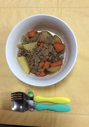 時短！こどもが大好き❤️肉じゃが-レシピのメイン写真