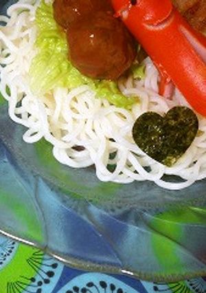 ボク(ワタシ)♡大好き♡冷やしぶっかけ麺-レシピのメイン写真