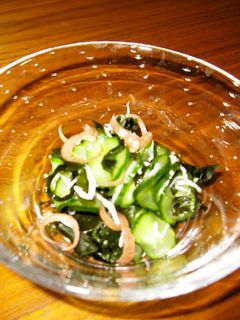 茗荷入り胡瓜の酢の物♪-レシピのメイン写真
