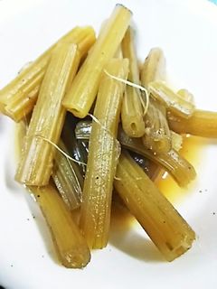 ふきと油揚げの煮物-レシピのメイン写真
