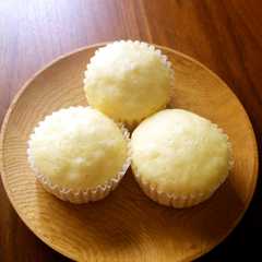 ホワイトチョコ蒸しパン-レシピのメイン写真
