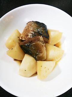 かぶと鯖の味噌煮缶のコラボ-レシピのメイン写真
