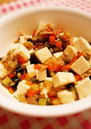 離乳食後期〜＊万能ソースで麻婆豆腐-レシピのメイン写真