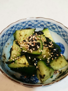 ほうれん草海苔のキュウリ和え おつまみ-レシピのメイン写真