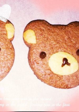 父の日に♪♪くまさんクッキー-レシピのメイン写真