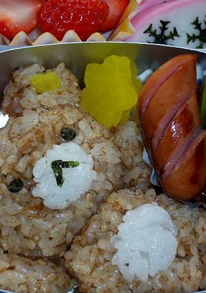 幼稚園のお弁当（リラックマ）-レシピのメイン写真