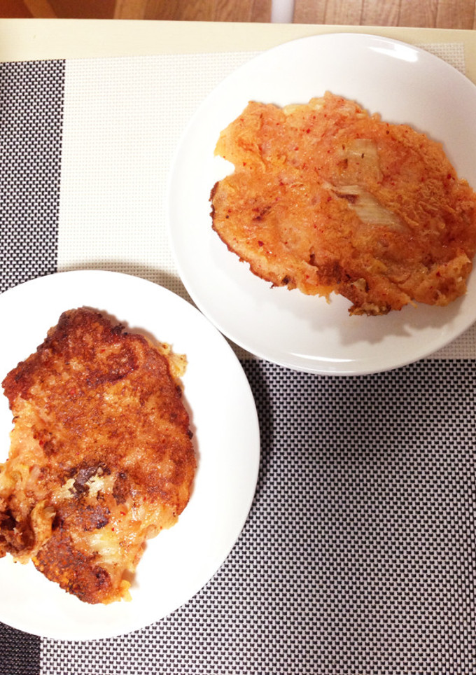 じゃがいも キムチのお焼き-レシピのメイン写真