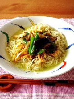 夏野菜冷やしラーメン♪-レシピのメイン写真