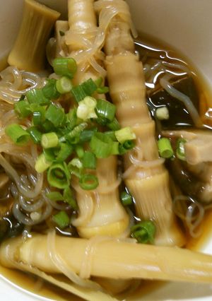 簡単 和食 たけのこ 椎茸 白滝の旨煮！-レシピのメイン写真