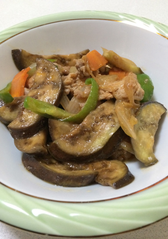 なすと豚肉のみそ炒め-レシピのメイン写真