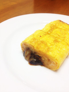 海苔の佃煮&チーズin玉子焼-レシピのメイン写真