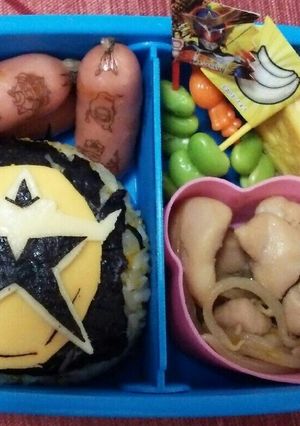 キャラ弁 超簡単!? スターニンジャー-レシピのメイン写真