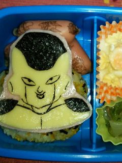 キャラ弁 フリーザ 原作風モノクロver-レシピのメイン写真
