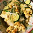 鶏胸肉とズッキーニのペペロン風
