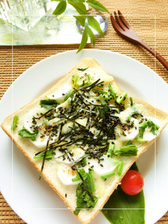 胡麻*磯香る 蕪のさっぱり和トースト-レシピのメイン写真