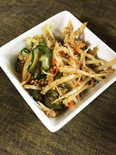 さっぱり美味しい!ごぼうの酢の物-レシピのメイン写真