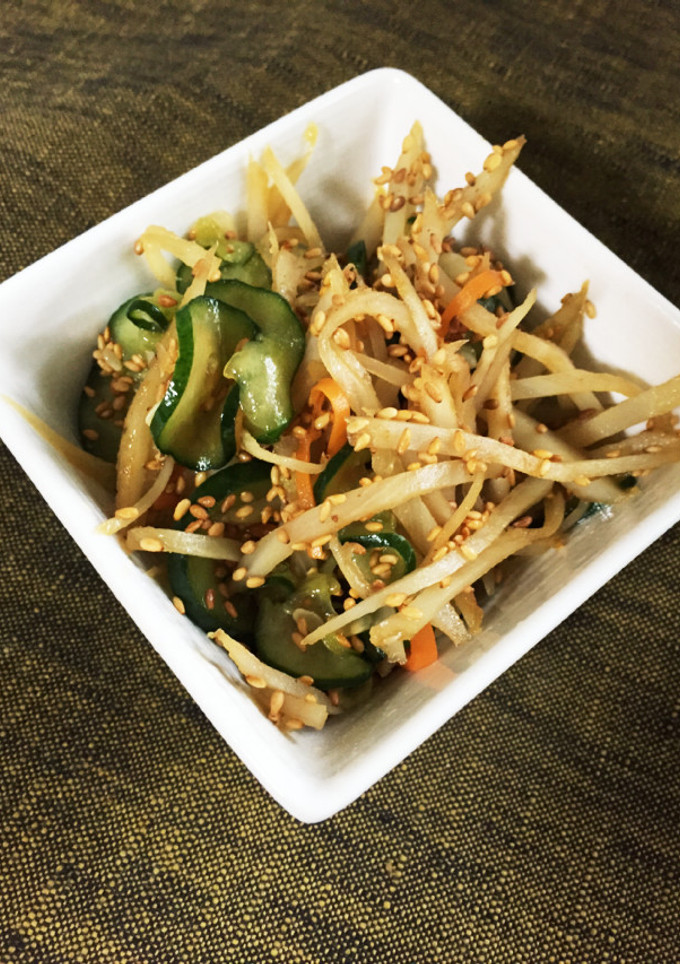 さっぱり美味しい！ごぼうの酢の物-レシピのメイン写真