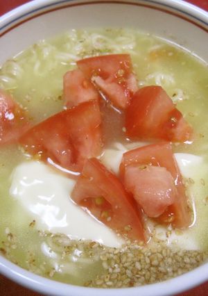 トマトチーズ塩ラーメン-レシピのメイン写真