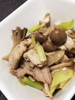 豚肉ときのこのバター醤油炒め-レシピのメイン写真