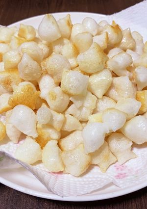 レンジでチン 超カンタンおかき-レシピのメイン写真