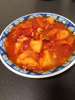 鶏肉トマト煮-レシピのメイン写真