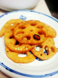 デリ風✱蓮根きんぴらペペロンチーノ風-レシピのメイン写真