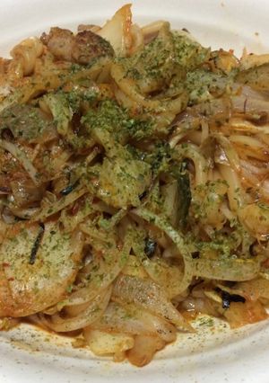 ピリ辛焼きうどん-レシピのメイン写真