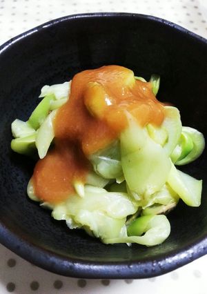 根芋の柚子酢味噌和え-レシピのメイン写真