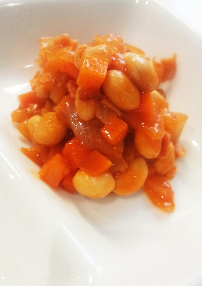 簡単！大豆のトマト煮-レシピのメイン写真